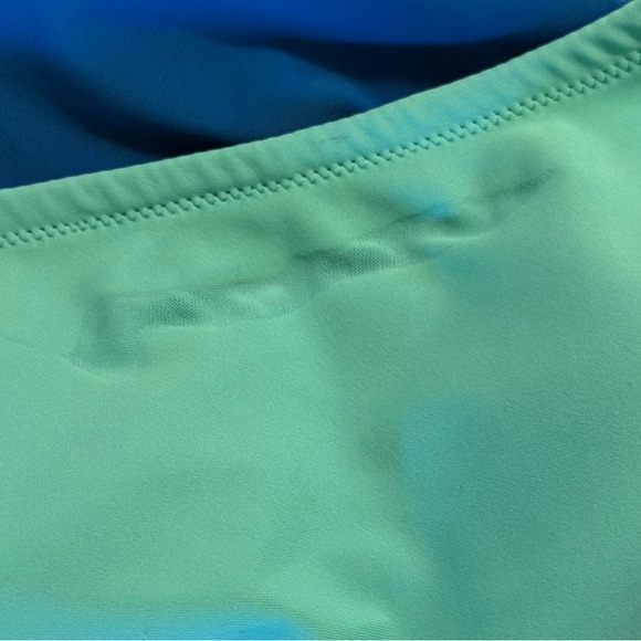 Women’s Color Block Asymmetrical One Piece Bathing Suit - Picture 9 of 10